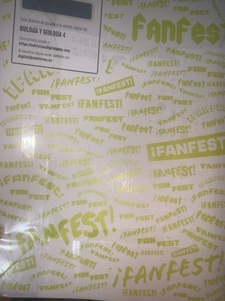 Biología y Geología 4, Secundaria, Fanfest Edel...