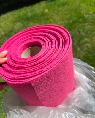 Alfombra rosa eventos y bodas Sin estrenar