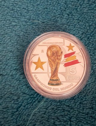 Moneda de plata España Mundial FIFA 2026