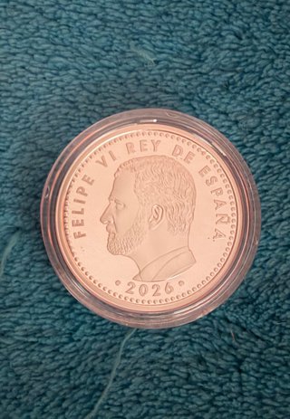 Moneda de plata España Mundial FIFA 2026