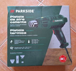 Pistola de aire caliente Parkside PHLG 2000 F5