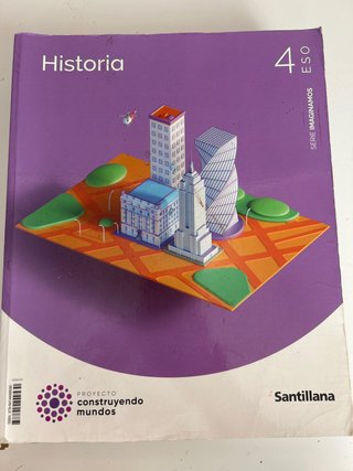 Libro de historia de 4to de la ESO