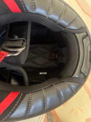 Casco HJC V10 Vintage Negro Mate xs