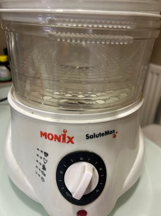 Vaporera Monix con bandejas