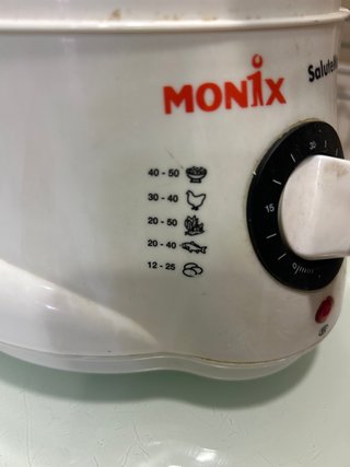 Vaporera Monix con bandejas
