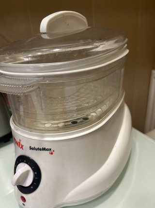 Vaporera Monix con bandejas