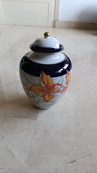 Jarrón Limoges Porcelana Pâte