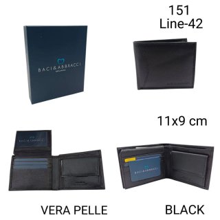 Portafoglio uomo Baci & Abbracci Vera Pelle