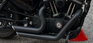 Harley Davidson 883R Naranja Negra