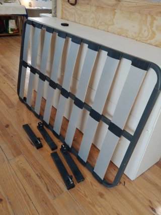 Somier de cama metálico