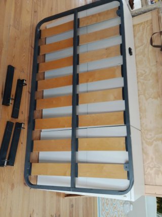Somier de cama metálico