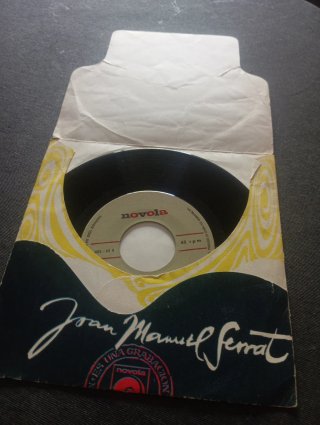 Disco Vinilo EP Joan Manuel serrat