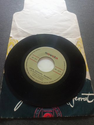 Disco Vinilo EP Joan Manuel serrat