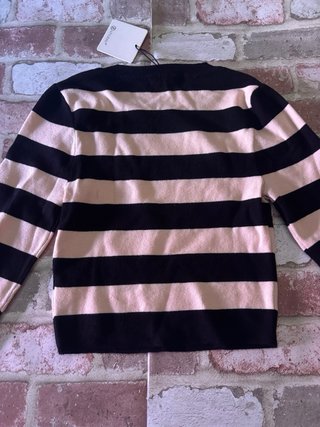 Jersey rayas beige y negro