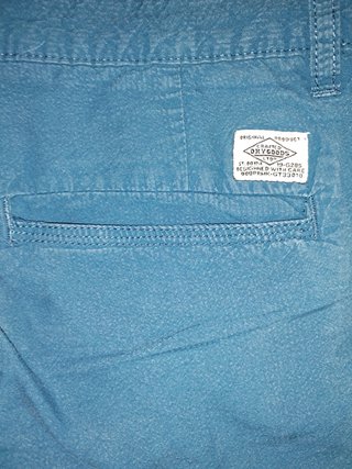 Bermudas verde azulado