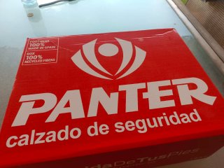 Zapatos de seguridad Panter Negros