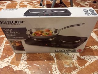Hornillo Eléctrico SilverCrest Doble