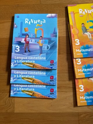 Libros revuelta 3 primaria.