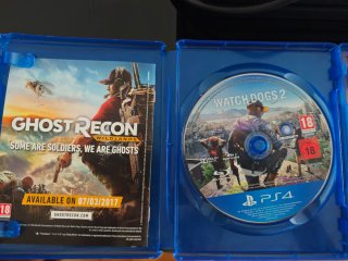 PS4 Pro + GTAV y Watch Dogs 2