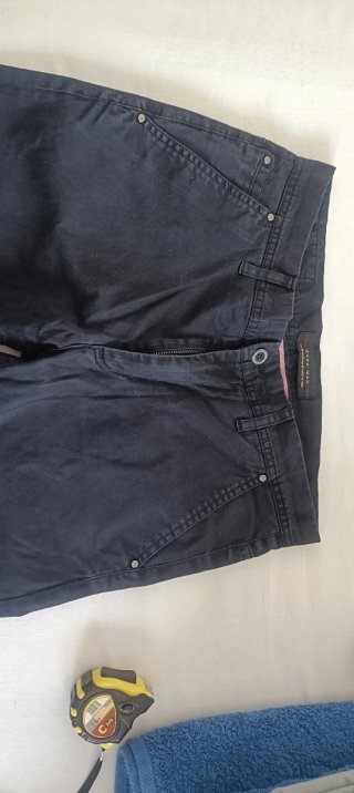 Pantalones Chinos Zara Man Azul