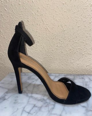 Sandalias de tacón negras