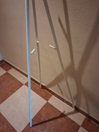 Perchero Árbol Blanco Metal