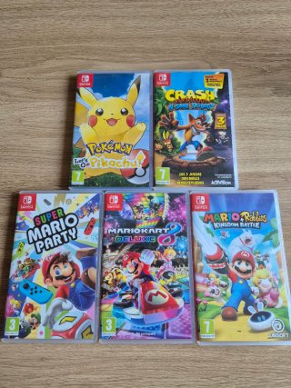 Caratulas Nintendo Switch.
