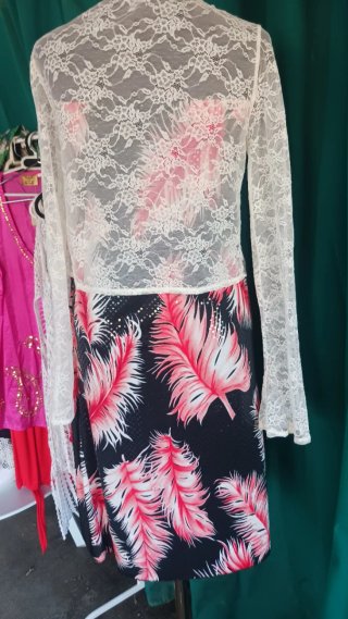 Vestido y Chaqueta Encaje
