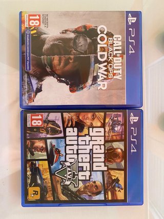 Juegos PS4: GTAV y Call of Duty