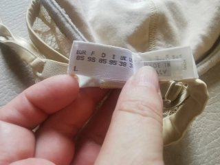 Sujetador La Perla Beige Encaje