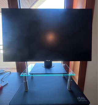 Mesa de vidro pequena