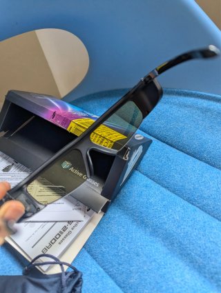 2 x Samsung SSG-2100AB active 3d glasses