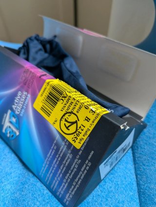 2 x Samsung SSG-2100AB active 3d glasses
