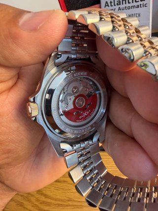 Reloj Duxot Atlantica Diver Automatico Oro/Plata