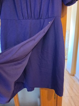Vestido Naf Naf morado talla 42
