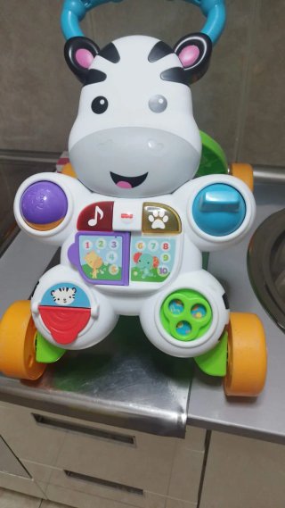 Andador correpasillos cebra Fisher Price
