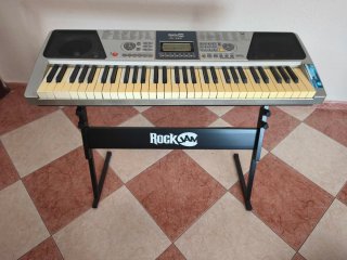 Teclado RockJam RJ661 con soporte