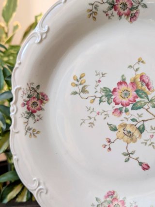 Piatto Floreale Anni 50s