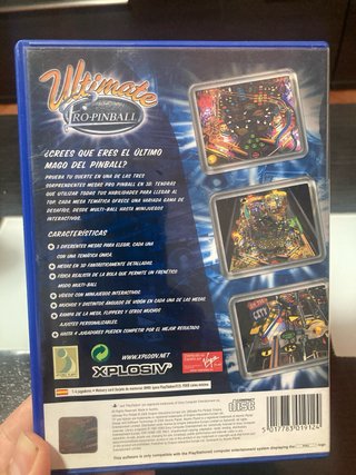 Ultimate Pro Pinball PS2 PAL