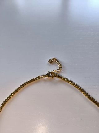 Collar Gargantilla Dorado con Piedras