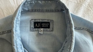 Camicia Armani Lino/Cotone Taglia XL