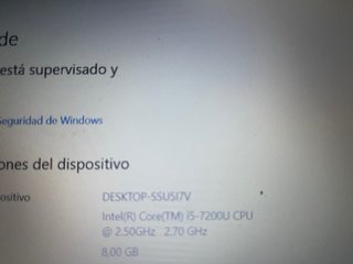 Portátil HP 250 G6 Plata