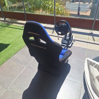 Silla Gaming PlayStation 2 Azul