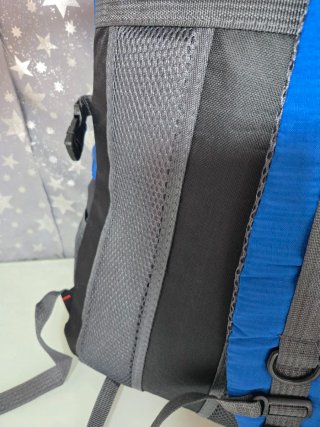 Mochila de senderismo camping azul 40l nueva