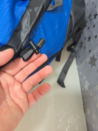 Mochila de senderismo camping azul 40l nueva