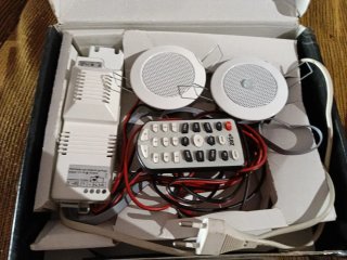 Kit de Radio FM con mando a distancia. Tez Audio