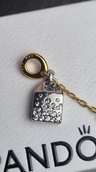 Charm Pandora Bolsa Té Bridgerton Netflix