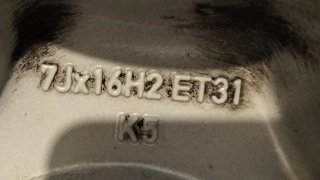 Llantas Mercedes Benz 16 (2 unidades)
