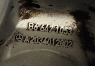 Llantas Mercedes Benz 16 (2 unidades)
