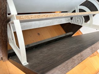 Mueble Zapatero Grande Madera Oscura